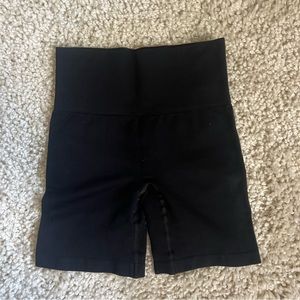 TNA black biker shorts